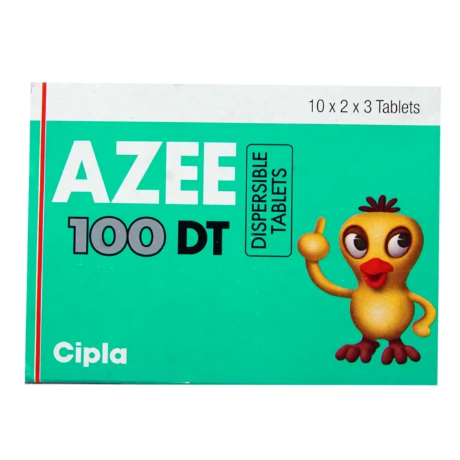 Azee DT 100mg (Azithromycin)