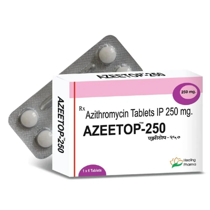 Azeetop 250mg (Azithromycin 250mg)
