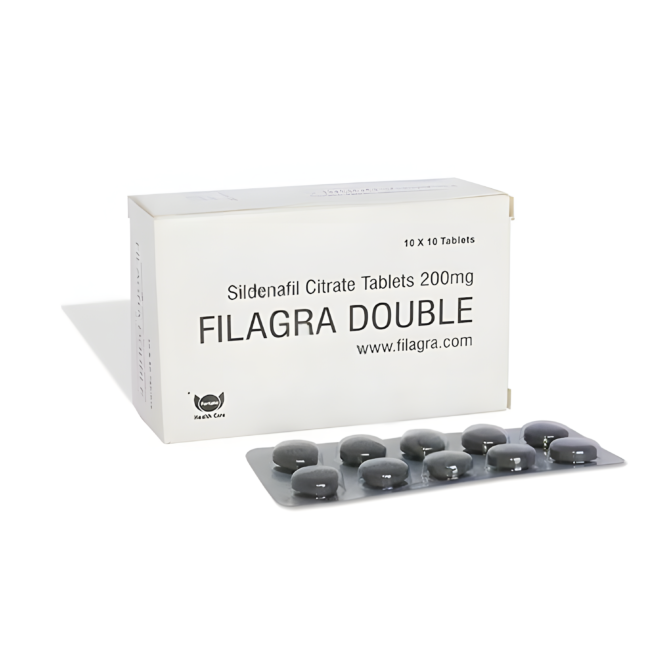 Fildena Double 200 mg (Sildenafil Citrate)