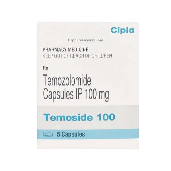 Temoside 100 mg (Temozolomide) 1 Temoside 100 Mg