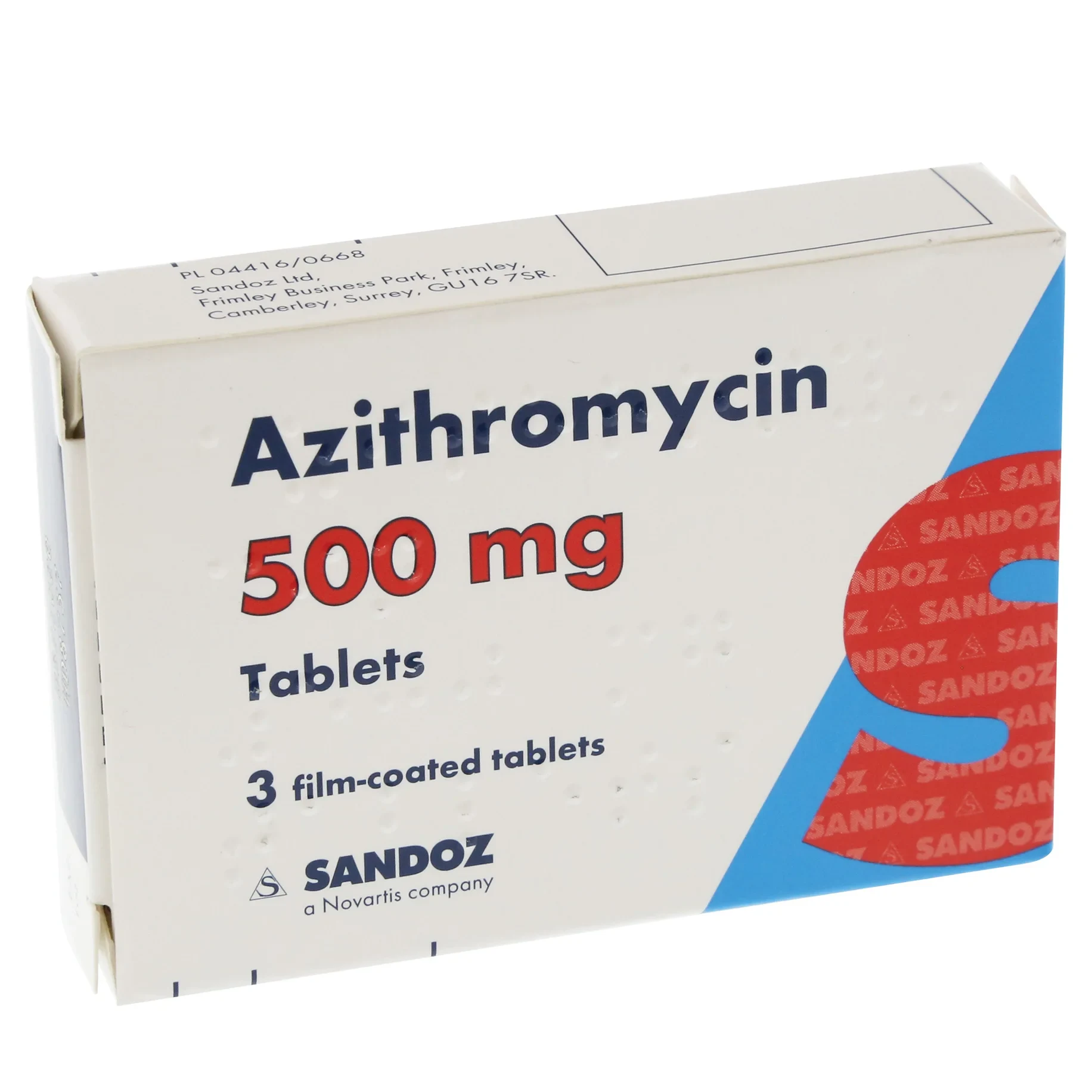 Zithrocor 500 mg Tablets (Azithromycin)