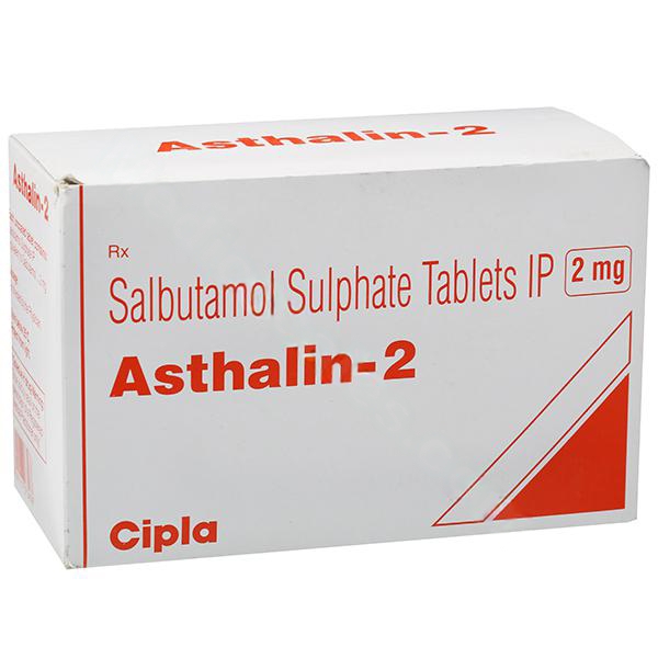 Asthalin 2 mg (Salbutamol)