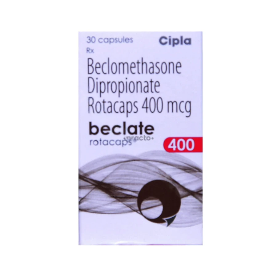 Beclate Rotacaps 400 mcg (Beclomethasone Dipropionate)