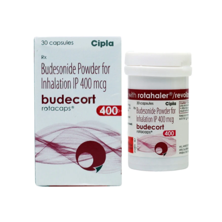 Budecort Rotacaps 400mcg (Budesonide)