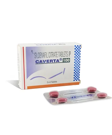 Caverta 100 mg (Sildenafil Citrate)
