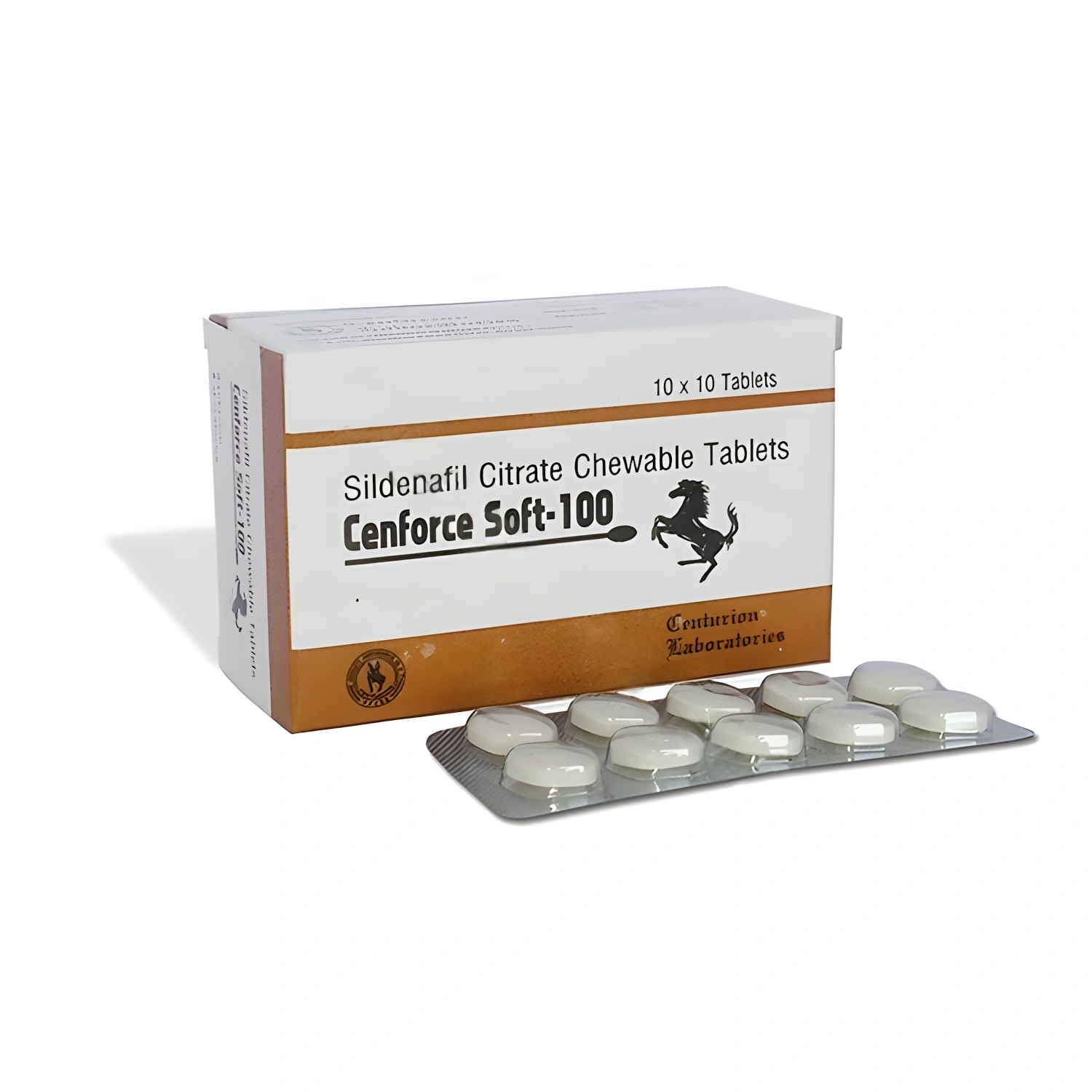Cenforce Soft 100mg (Sildenafil Citrate – Chewable)
