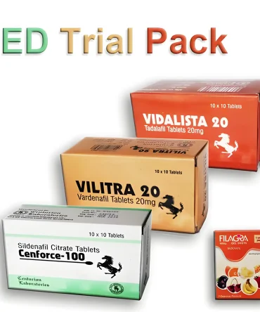 ED Trial Pack (Sildenafil/Tadalafil/Vardenafil)