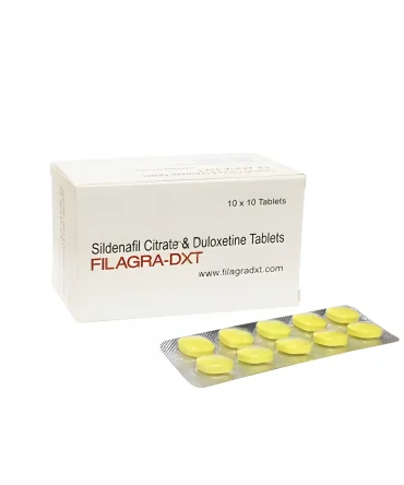 Filagra DXT 100+60 Mg (Sildenafil Citrate/Duloxetine)