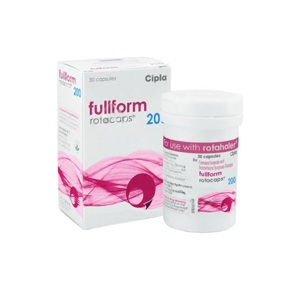 Fullform Rotacaps 200mcg (Beclomethasone/Formoterol)