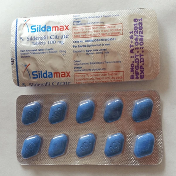 Sildamax 100mg (Sildenafil Citrate)