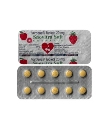 Snovitra Soft Chewable 20 Mg