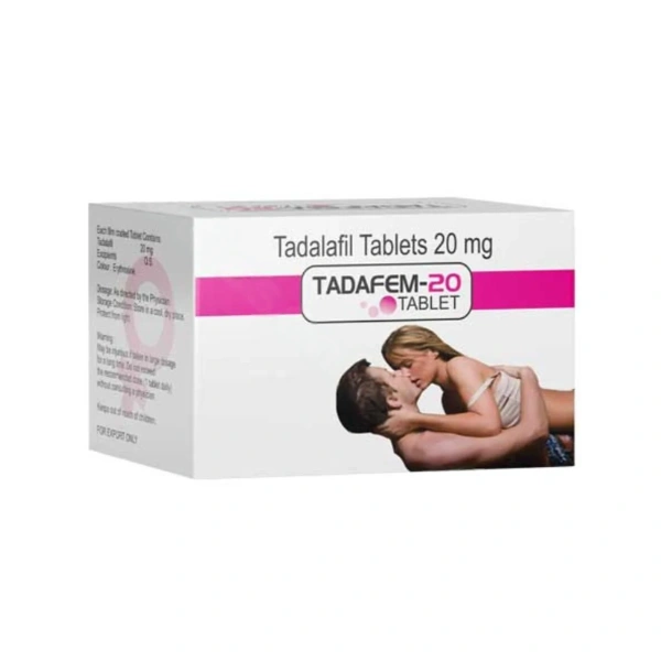 Tadafem 20 mg (Tadalafil)