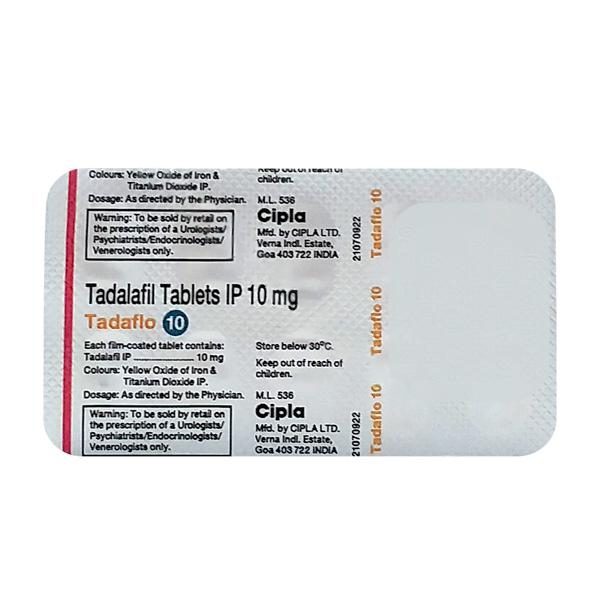 Tadaflo 10mg (Tadalafil)
