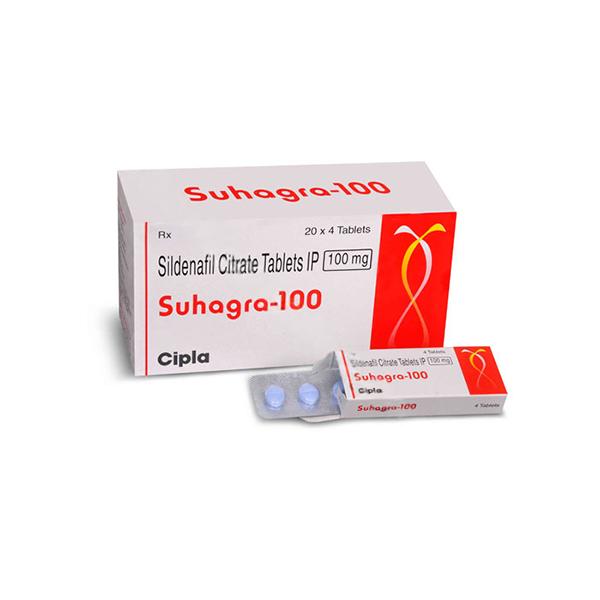 Suhagra 100mg (Sildenafil Citrate)