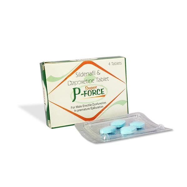 Super P Force 160 mg (Sildenafil/Dapoxetine)