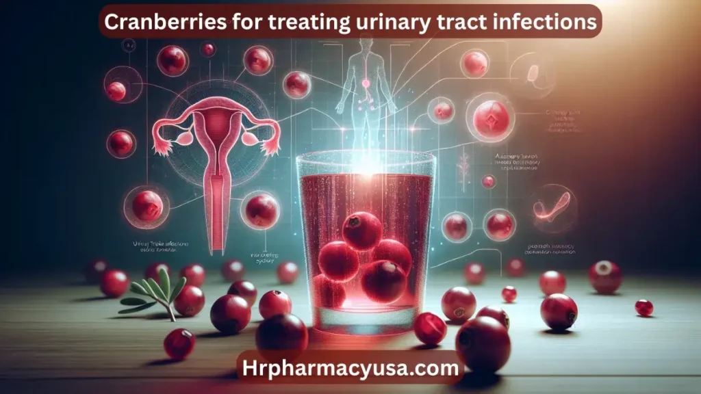Cranberries for treating urinary tract infections