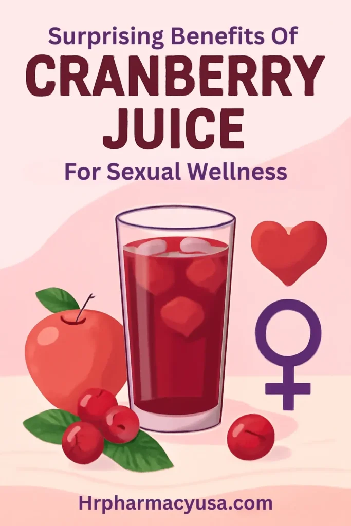 cranberry juice benefits female sexually