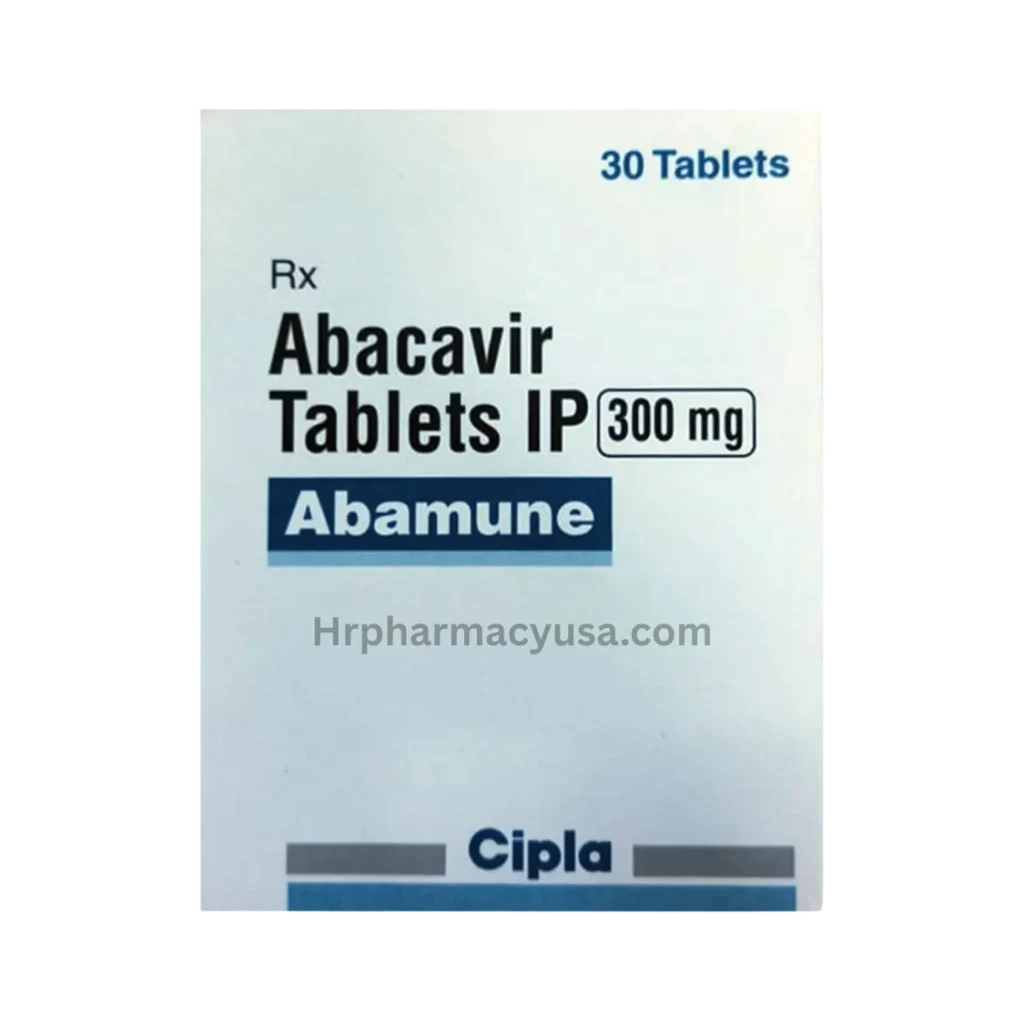 Abamune 300 mg - HIV Antiviral Medication