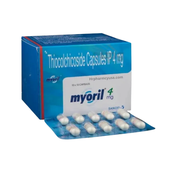 Myoril 4mg Capsule (Thiocolchicoside)