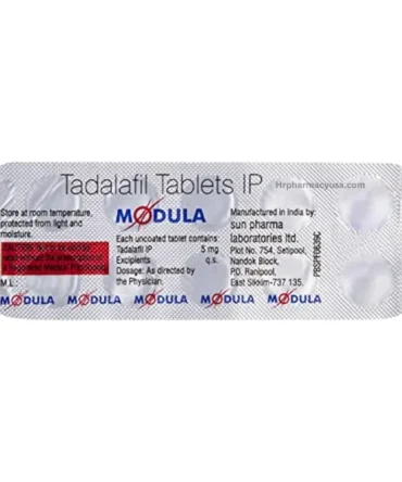 Modula 5 mg Tadalafil