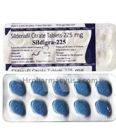 Sildigra 225 mg Sildenafil Citrate Tablets