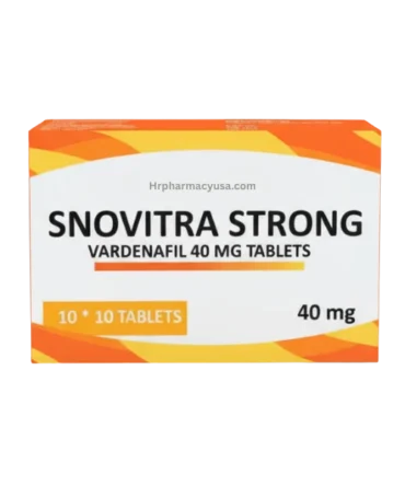 Snovitra Strong 40 mg Vardenafil Tablets