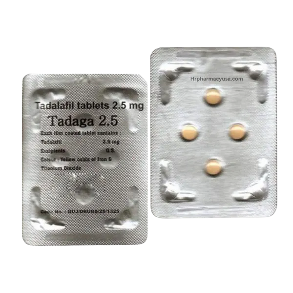 Tadaga 2.5 mg Tadalafil Tablets