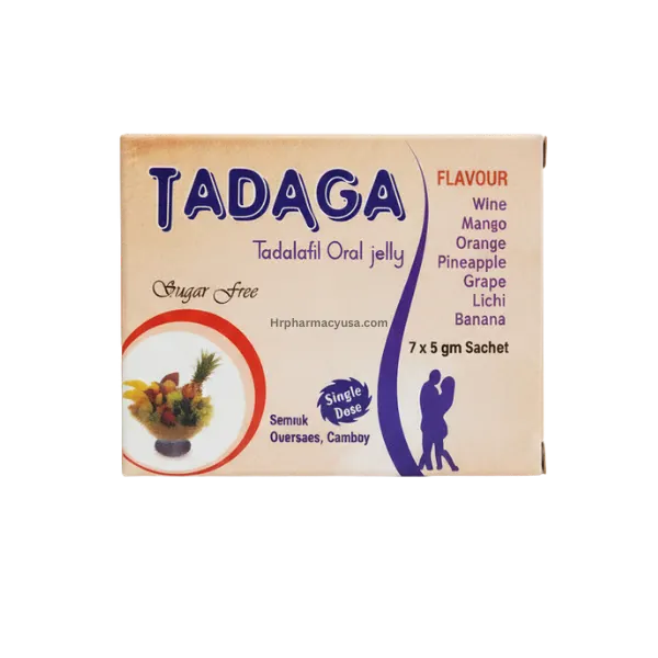 Tadaga Oral Jelly 20 mg (Tadalafil)