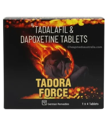 Tadora Force 80 mg Tadalafil+Dapoxetine tablet