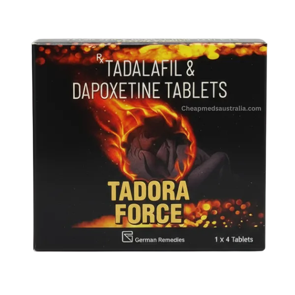 Tadora Force 80 mg Tadalafil+Dapoxetine