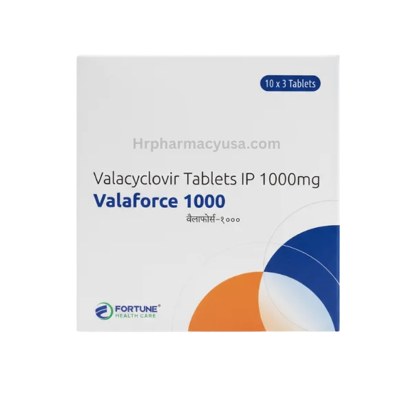 Valaforce 1000 mg (Valacyclovir)