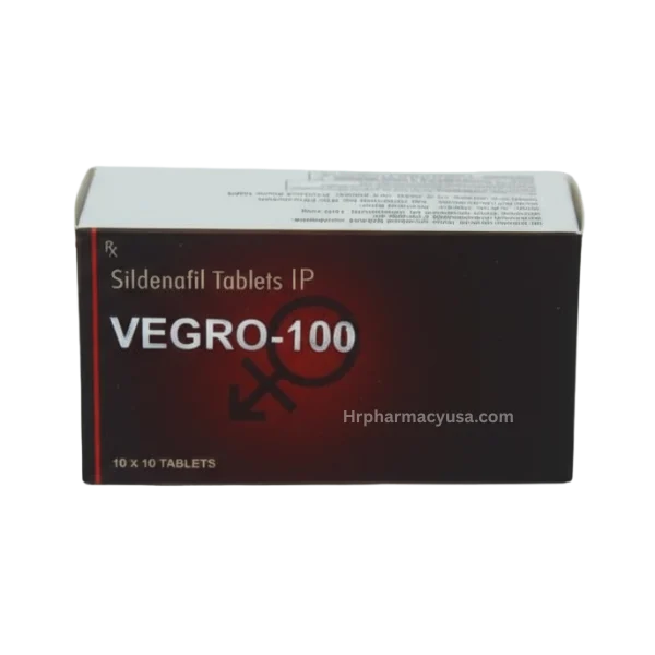 Vegro 100 mg (Sildenafil Citrate)