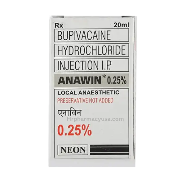 Anawin 0.25% Inj. (Bupivacaine)