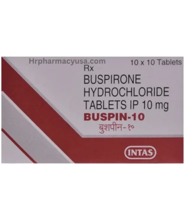 Buspin Buspirone Tablets for Anxiety Disorder