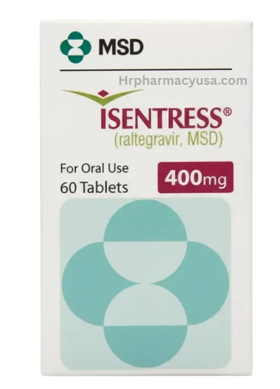 Isentress 400 mg (Raltegravir)