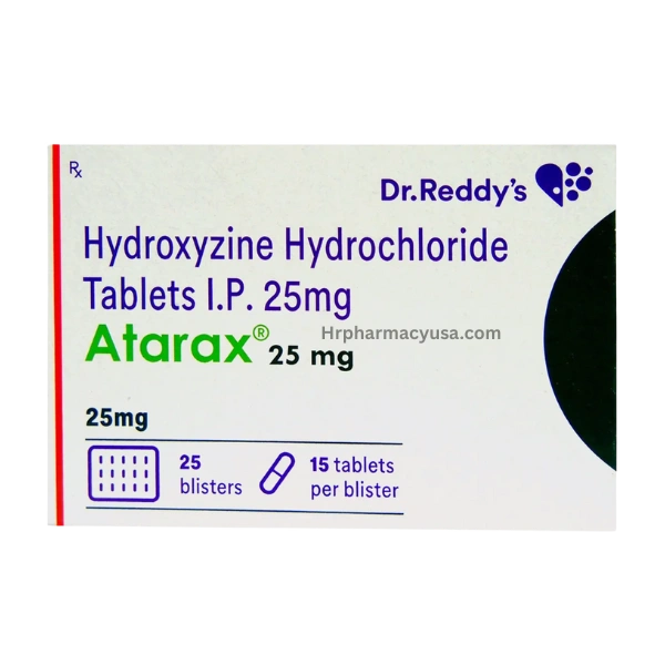 Atarax 25mg (Hydroxyzine)