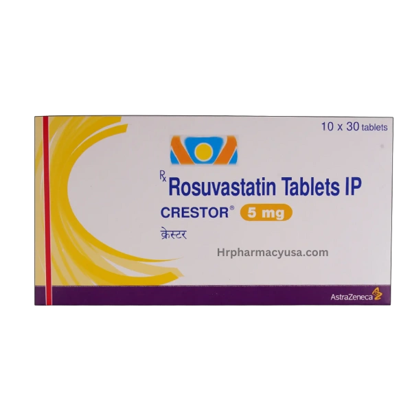 Crestor 5 mg (Rosuvastatin)