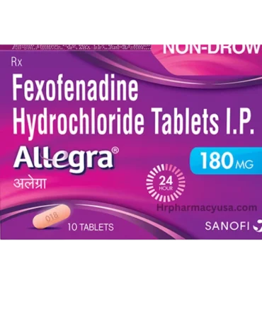 Fexofenadine 180 Mg (Generic)