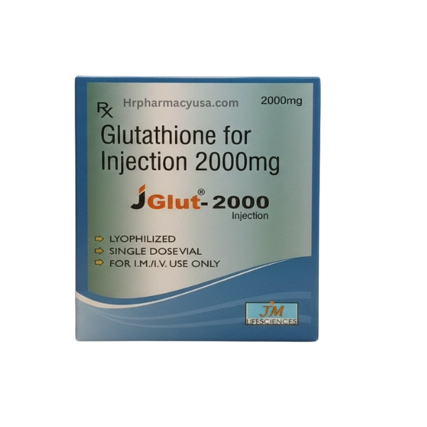 JGlut 2000 mg Injection (Glutathione)