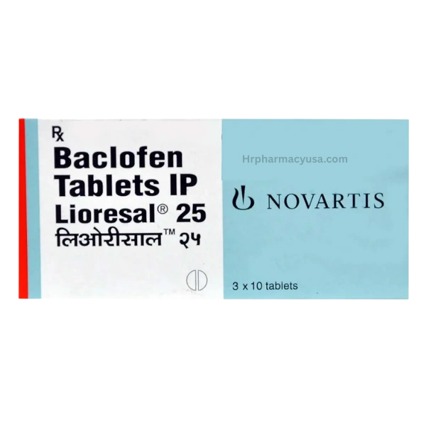 Lioresal 25 mg (Baclofen)