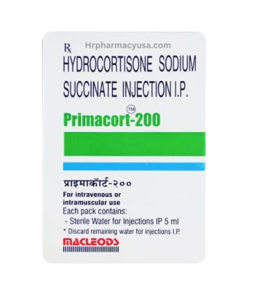 Primacort injection 200mg (Hydrocortisone)