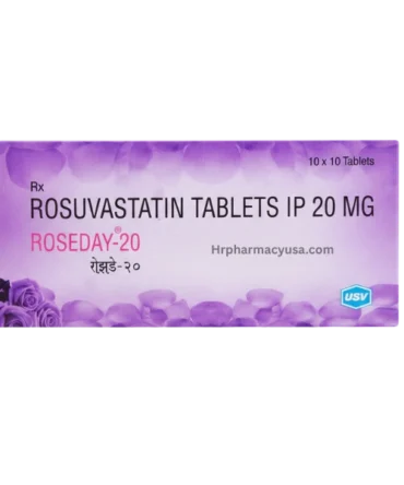 Roseday 20 mg (Rosuvastatin)