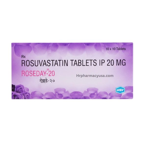 Roseday 20 mg (Rosuvastatin)