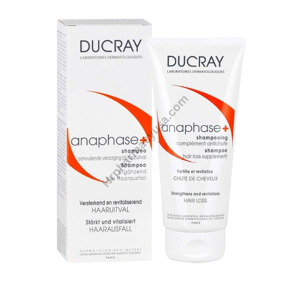 Ducray Anaphase Shampoo 100 ml (Tocopherol Nicotinate/Ruscus/Vitamin complex)