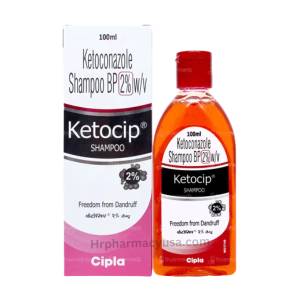 Ketocip 2% Shampoo (Ketoconazole)