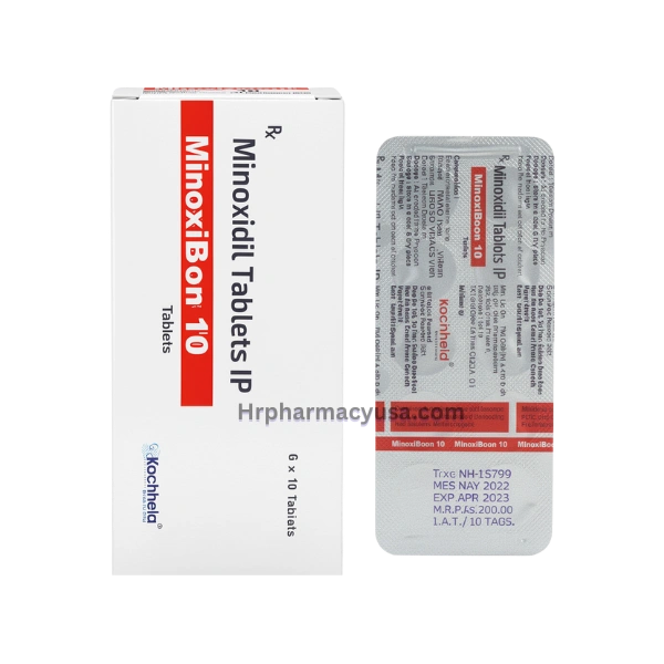 Minoxiboon 10mg (Minoxidil)