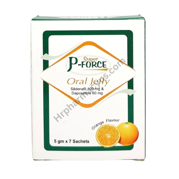 Super P-Force Oral Jelly (Sildenafil/Dapoxetine)