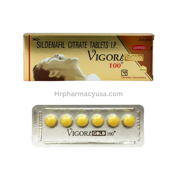 Vigore Gold 100 mg (Sildenafil Citrate)