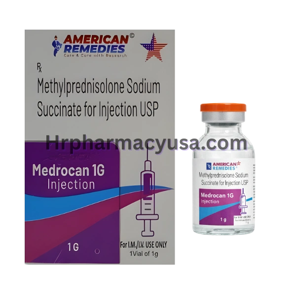 Medrocan 1000 Mg Injection (Methylprednisolone)