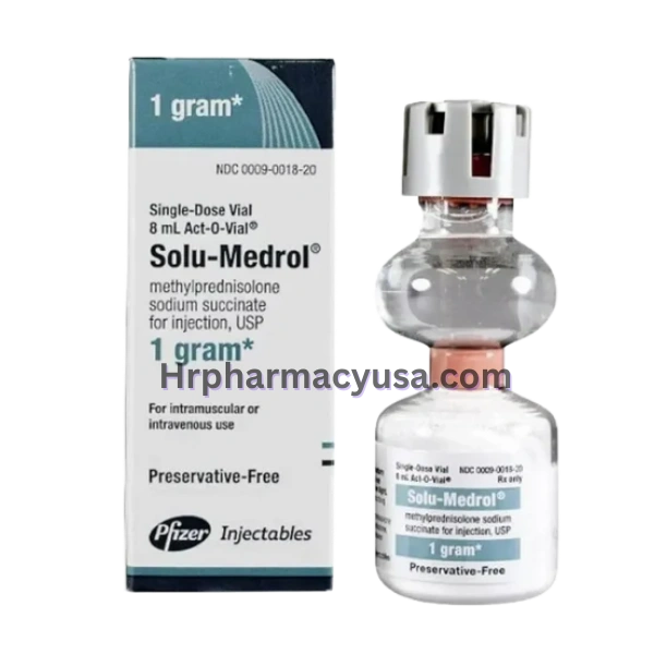 Solu Medrol Injection 1000mg (Methylprednisolone)